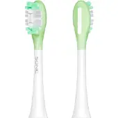 Uni-T Teesa TSA8086 Sonic Elite-vervangende tandenborstels, zacht, 2 stuks