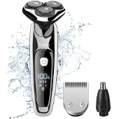 Hatteker Tondeuse 3-in-1 – Professionele Haarknipper, Baardtrimmer en Precisietrimmer – LED Display