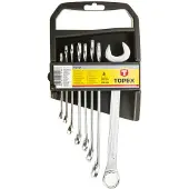 Topex 35D374 Set ring- / steeksleutel