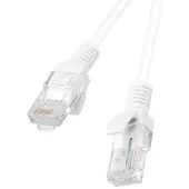 Lanberg PCU5-10CC-0500-W, 5 meter, Cat5e, U/UTP (UTP), RJ-45, RJ-45, wit