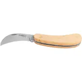 Neo 63-016 Monteursmes 180mm Houten handvat RVS