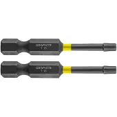 GRUPA TOPEX - Impact Bits - TX15 - 50mm - S2 Staal