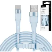 Krüger&Matz USB-C Kabel 1m Silicoon Blauw