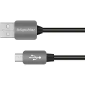 Krüger&Matz Serie - Micro USB Kabel - 1m - Duurzaam - Hoogwaardige Kwaliteit