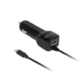 M-Life Serie - Autolader - Lightning + USB - 2100 mA - Compact