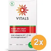 Vitals 2x Hart & Vaatformule Pro Capsules (60 capsules)