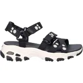 SKECHERS D'lites dames sandaal - Zwart - Maat 39