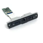 Intel Lan USB Add-On Montage Enkel (RJ45, USB 2.0), Netwerkkaarten, Grijs