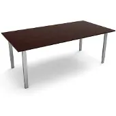 Kerkmann Konferenztisch Form 5, (B)2.000 mm, wenge