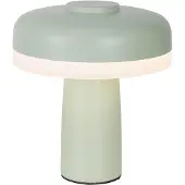 Näve LED-tafellamp Pilu, dimbaar, groen, Woon-/ Eetkamer, metaal, Modern, LED tafellamp