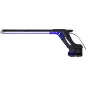 vidaXL Aquariumlamp met klem LED 25-45 cm blauw en wit