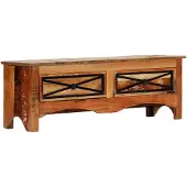 vidaXL Tv-meubel 120x30x40 cm massief gerecycled hout