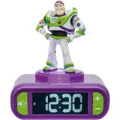 Lexibook Wekker met nachtlampje en geluidseffecten Buzz Toy Story
