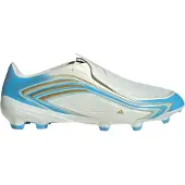 Adidas F50 Messi League Gras Voetbalschoenen (FG) Wit Lichtblauw Goud