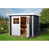 Weka Tuinhuis 227 - Antraciet - 235x239cm