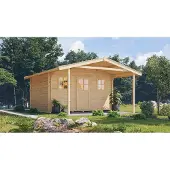 Weka Tuinhuis Met Overkapping 110 Type A Gr2 380x580cm