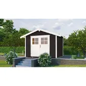 Weka Tuinhuis 122 - Antraciet - 301x235cm