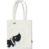 HEMA Takkie schoudertas 42x36cm teddy wit
