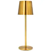 Anna's Collection Oplaadbare tafellamp | 36.5 cm | 3000-6000K | Dimbaar | IP44 | Goud