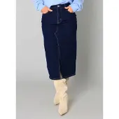 Yest Barbara Bottoms Dark Blue Denim