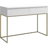 Selsey Bureau Kate | spaanplaat wit 120x80x50 cm bureaus | NADUVI