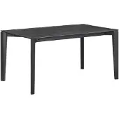 Selsey Loomens – Eettafel 150 x 90 cm, zwarte eikenlook