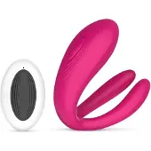 Teazers - duo vibrator - 3 motoren - siliconen roze