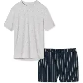 Schiesser Pyjama 'Cotton' grijs