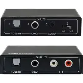 VivoLink VLEXTA170 Audio/Video Vermogensversterker AV Zender & Ontvanger Zwart, Audio-adapters, Zwart