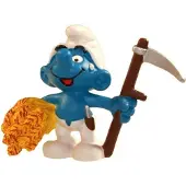 Schleich 21010 - Farmer Smurf With Skythe