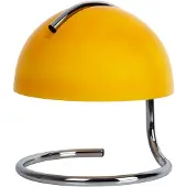Näve Tafellamp Burano, geel / oranje, Woon-/ Eetkamer, Glas, Vintage, Tafellamp
