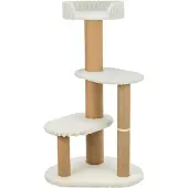 Trixie Krabpaal Beige - Jute Pluche Ligplateau - 75x55x132 cm