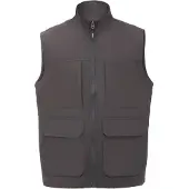 Dreimaster Klassik Bodywarmer 'Tanuna' donkergrijs