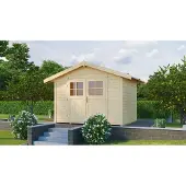 Weka Tuinhuis 122 - Onbehandeld - 301x295cm