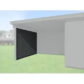 Weka Zijwand Voor Tuinhuis 172 350cm Antraciet