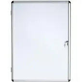 BI-Office Enclore Indoor Budget Vitrine Magnetisch 2 x A4 Ja 52,7 (B) x 35,4 (H) cm Wit