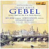 OUTHERE Martin Seemann & Hoffmeister Quartet - Gebel: String Quintet No. 8 / Cello Sonata (CD)