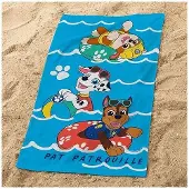 Paw Patrol Strandlaken, Water - 70 x 120 cm - Katoen