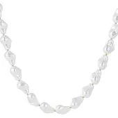 Cala Rose Ketting parelwit