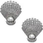 Avant Garde Oorbellen 'Aurynelle' zilver