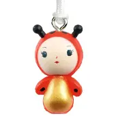 Djeco sleutelhanger tinyly Minico lieveheersbeestje cadeau.