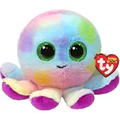 PRODUCENT TY Beanie Boos Knuffel Octopus Bubbles 15 cm