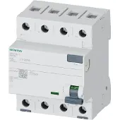 Siemens Aardlekschakelaar 40 A 0.03 A 400 V Siemens 5SV33443