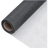 vidaXL Gaas 100x1000 cm glasvezel grijs