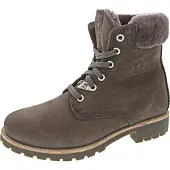 Panama jack Laarzen 'Stiefeletten/Boot Damen Panama 03 Igloo B20 Nubukleder in grau' grijs