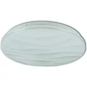 Näve Slimme plafondlamp Austin, dimbaar, wit / opaal, Woon-/ Eetkamer, Kunststof, Modern, Slimme plafondlamp