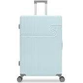 Bhppy Reiskoffer groot 76x51x28 cm - Koffer met wielen - TSA Slot - 86L - Signature koffer Soft Lime