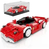 Mould King Sportwagen FXX + Vitrine