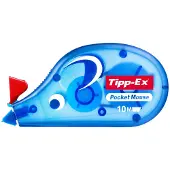 TIPP-EX Correctieroller Pocket Mouse, 4,2 mm x 10 m, set van 5 stuks