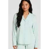 Hunkemoller Slaapshirt 'Essential' mintgroen